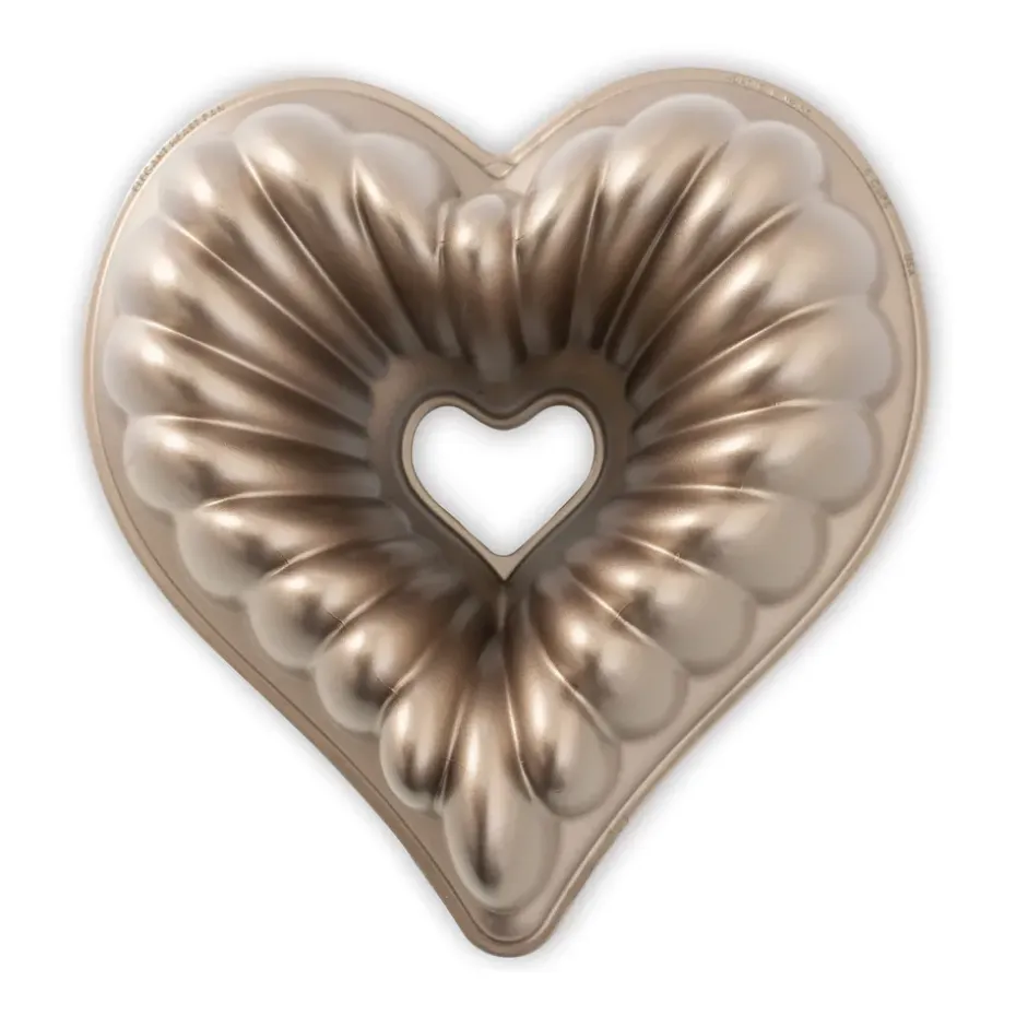 Nordic Ware Elegant moule à gâteau bundt cœur, 2,4 L