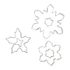 Nordwik emporte-pièce 3 pièces, Flocon de neige