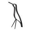 Oiseau en bois Woody Bird high 18 cm, Black stained oak