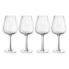 Pack de 4 verres à vin rouge Rose Garden 60 cl, Transparent