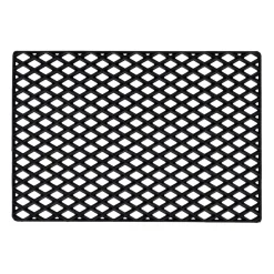 Paillasson Black grid, 45x75 cm