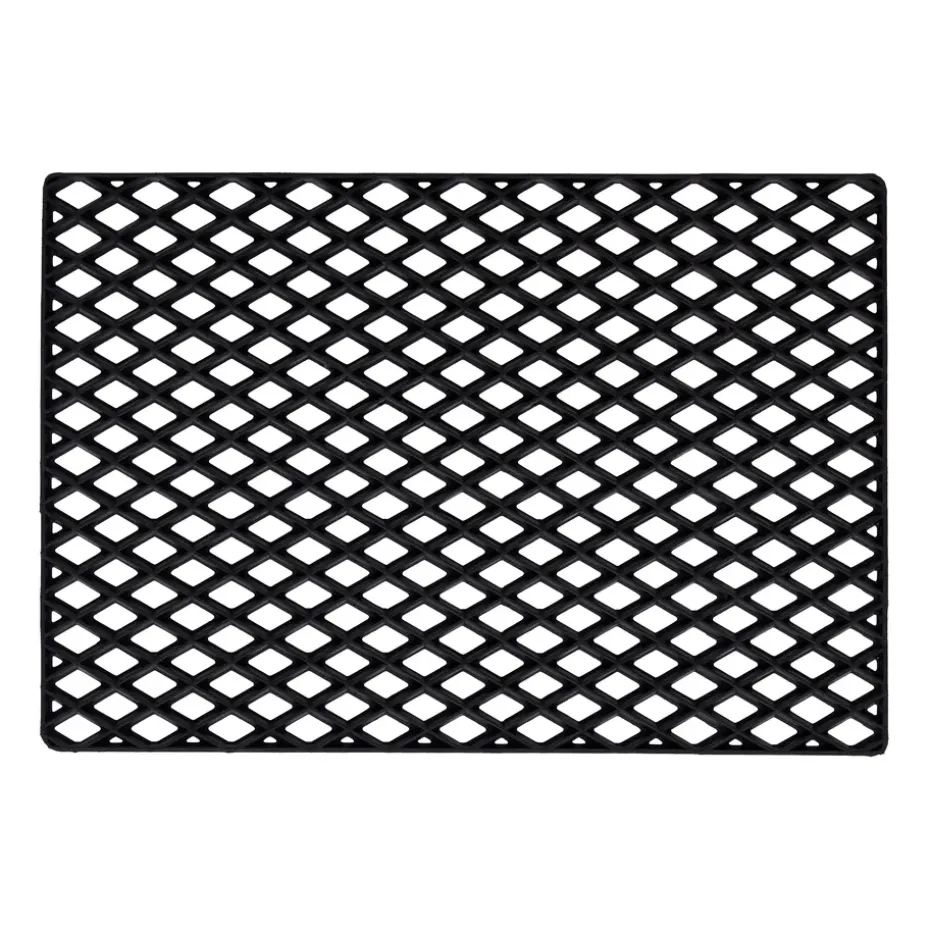 Paillasson Black grid, 45x75 cm