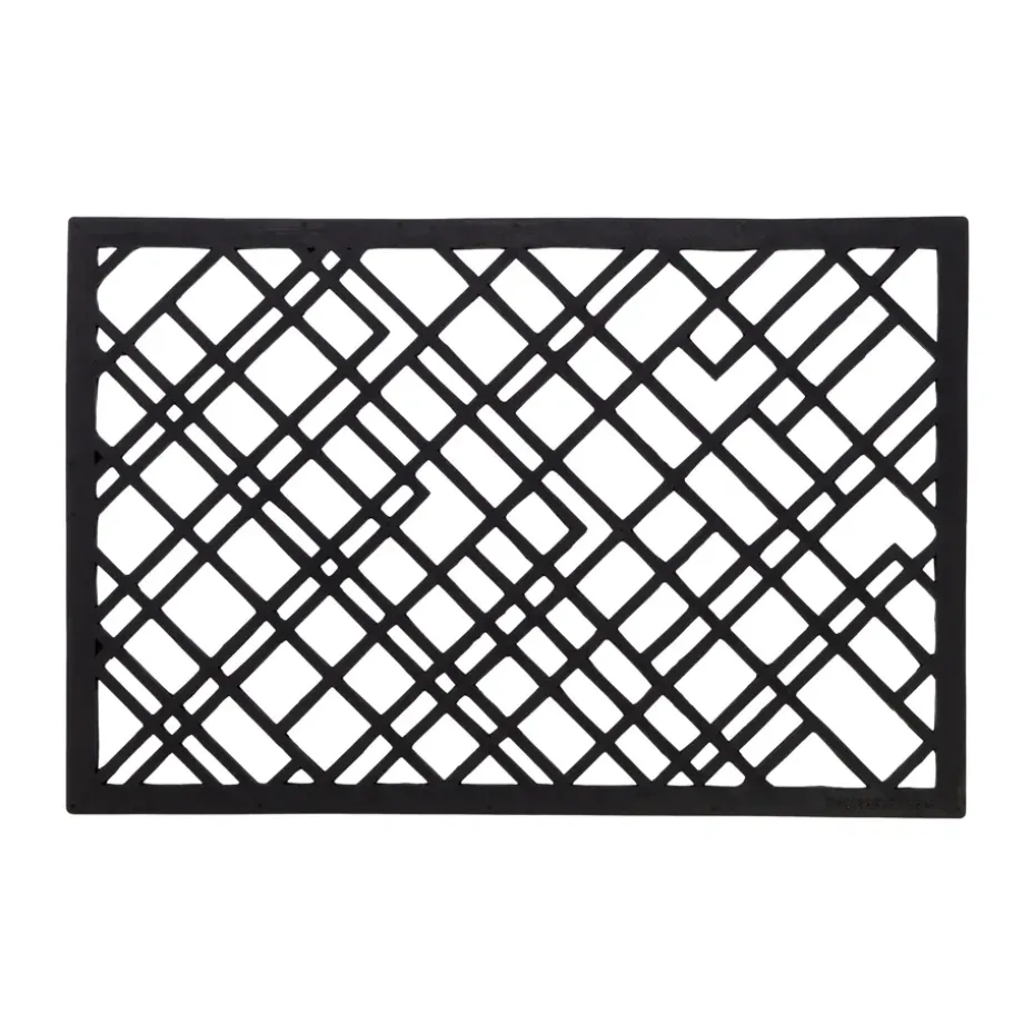 Paillasson caoutchouc Lines, 60x90 cm