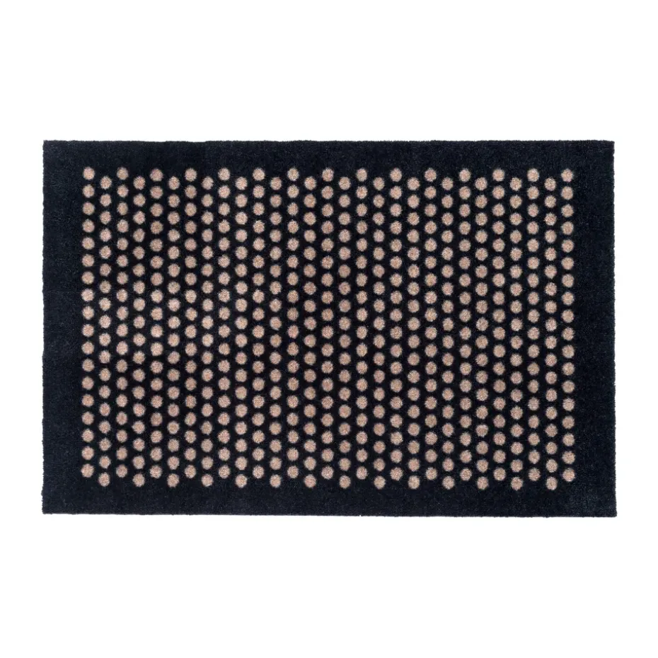 Paillasson Dots, Black-sand, 60x90 cm