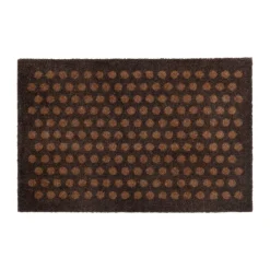 Paillasson Dots, Cognac-brown, 40x60 cm