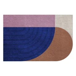 Paillasson Follow The Trace, Blue, 80x120 cm