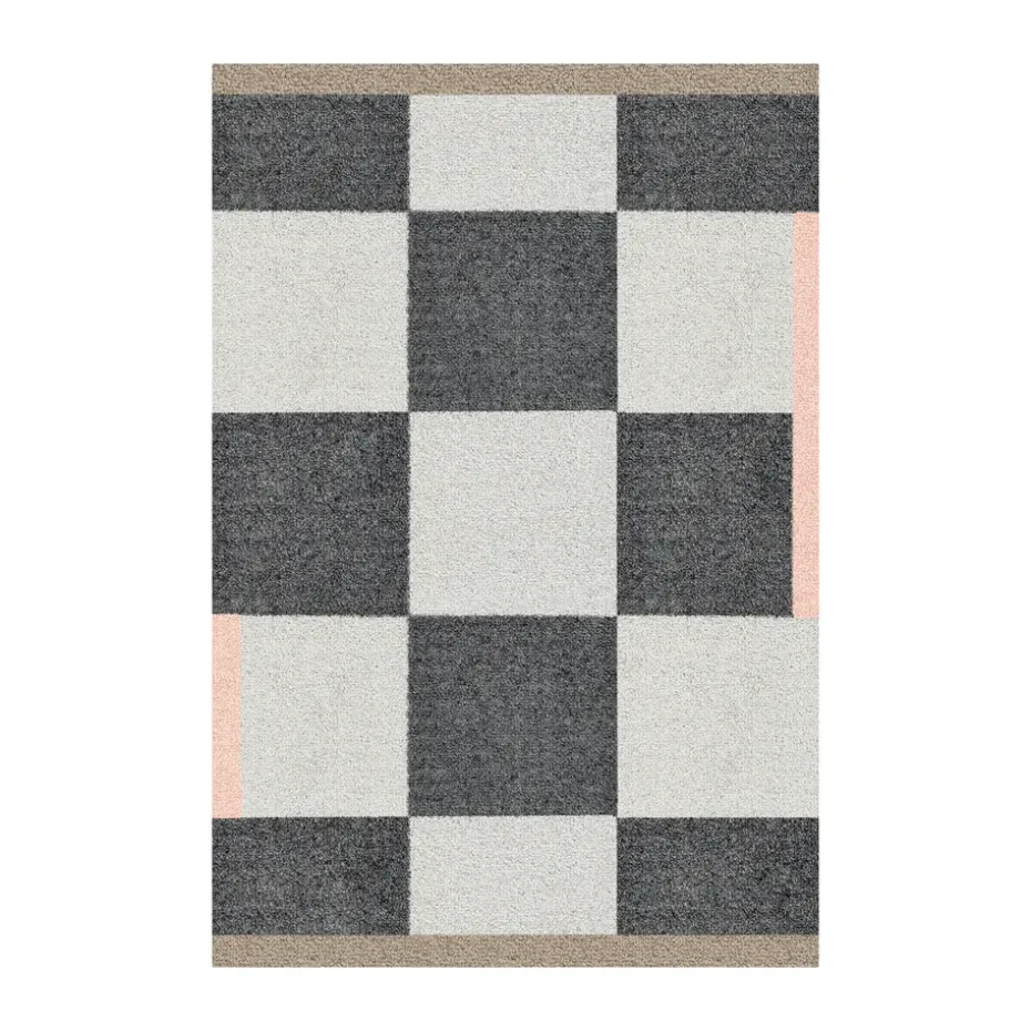 Paillasson Square all-round, Dark grey, 55x80 cm