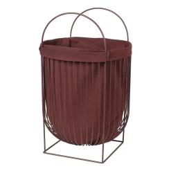Panier à linge Arild, Puce Aubergine