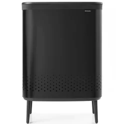 Panier à linge Bo high 2x45 L, Noir mat