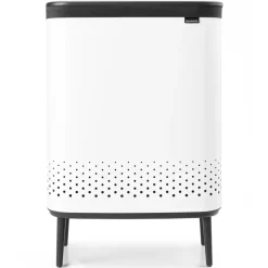 Panier à linge Bo high 2x45 L, Blanc