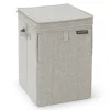 Panier à linge empilable Brabantia 35 litres, Gris clair