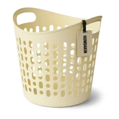 Panier à linge Humdakin Ø39 cm, Beige