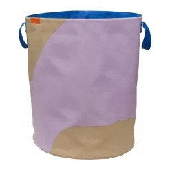 Panier à linge Nova Arte 40x40x50 cm, Lilas sable