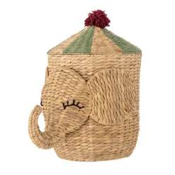 Panier Bobo avec couvercle 35x50 cm, Naturel