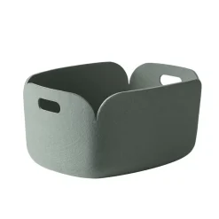 Panier de rangement Restore, dusty green (vert clair)