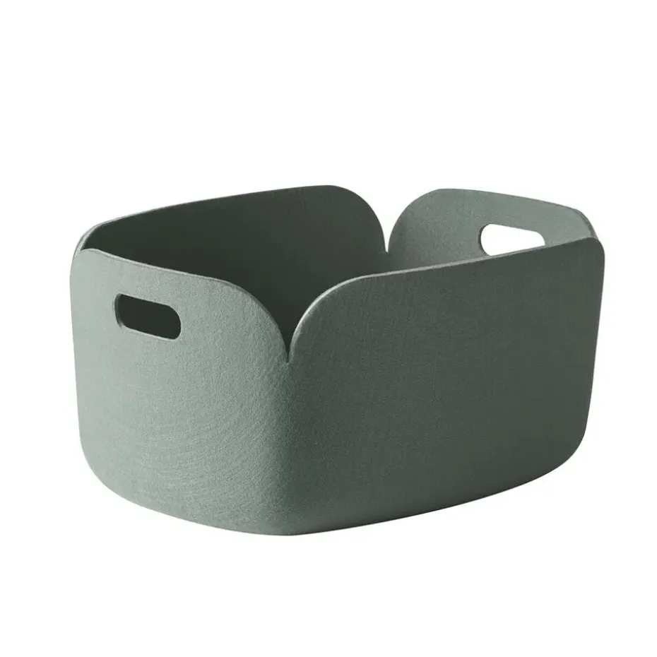 Panier de rangement Restore, dusty green (vert clair)