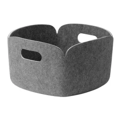 Panier de rangement Restore 28x28 cm, Grey mélange