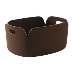 Panier de rangement Restore, Dark Brown
