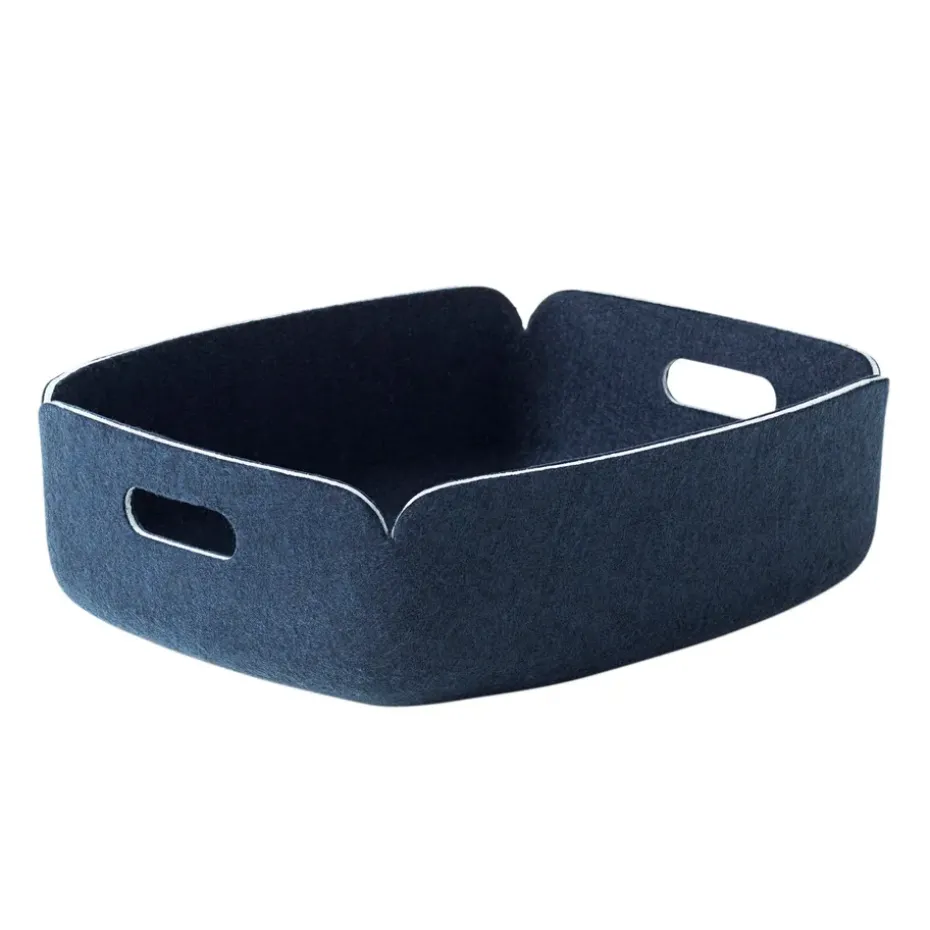 Panier de rangement Restore, petit, midnight blue (bleu)