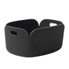 Panier de rangement Restore, black melange (noir)