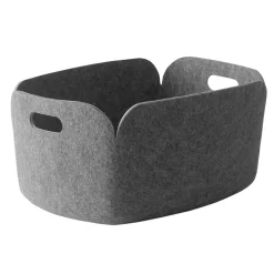 Panier de rangement Restore, gris clair