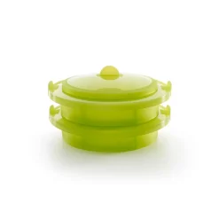 Panier vapeur en silicone Lékué, Vert