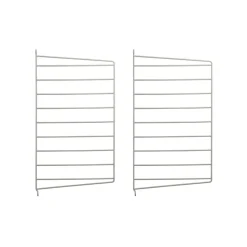 Panneau mural String, Beige, 50x30 cm, lot de 2