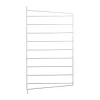 Panneau mural String, Blanc, 50x30 cm, lot de 1