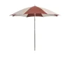 Parasol Terrazza Octagon, Off-white-burgundy