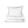 Parure de lit Carl 150x210 cm, Blanc