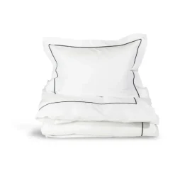 Parure de lit Carl 150x210 cm, Blanc