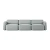 Patch canapé 3 places, Linara 253 Swedish Grey
