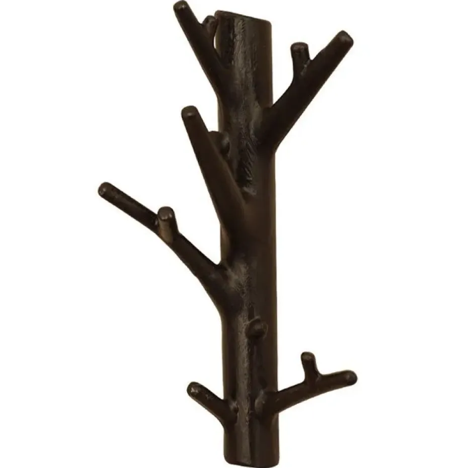 Patère Branche Bosign, Brun noir