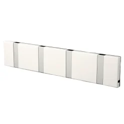 Patère Loca Knax 40 cm, blanc-gris