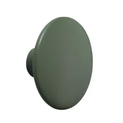 Patère The Dots dusty green (vert), moyen