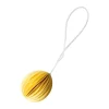Pendentif de Pâques Ovoid papier small 4 cm, Jaune