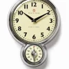 Pendule murale et minuteur Bengt Ek, aluminium