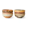 Petit bol 70's lot de 4, Marine