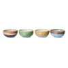 Petit bol 70's lot de 4, Multi