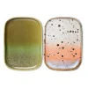 Petit plateau 70's lot de 2, Asteroids / Grass