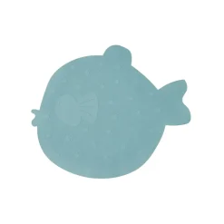 Petit tapis de bain Finn, Dusty blue