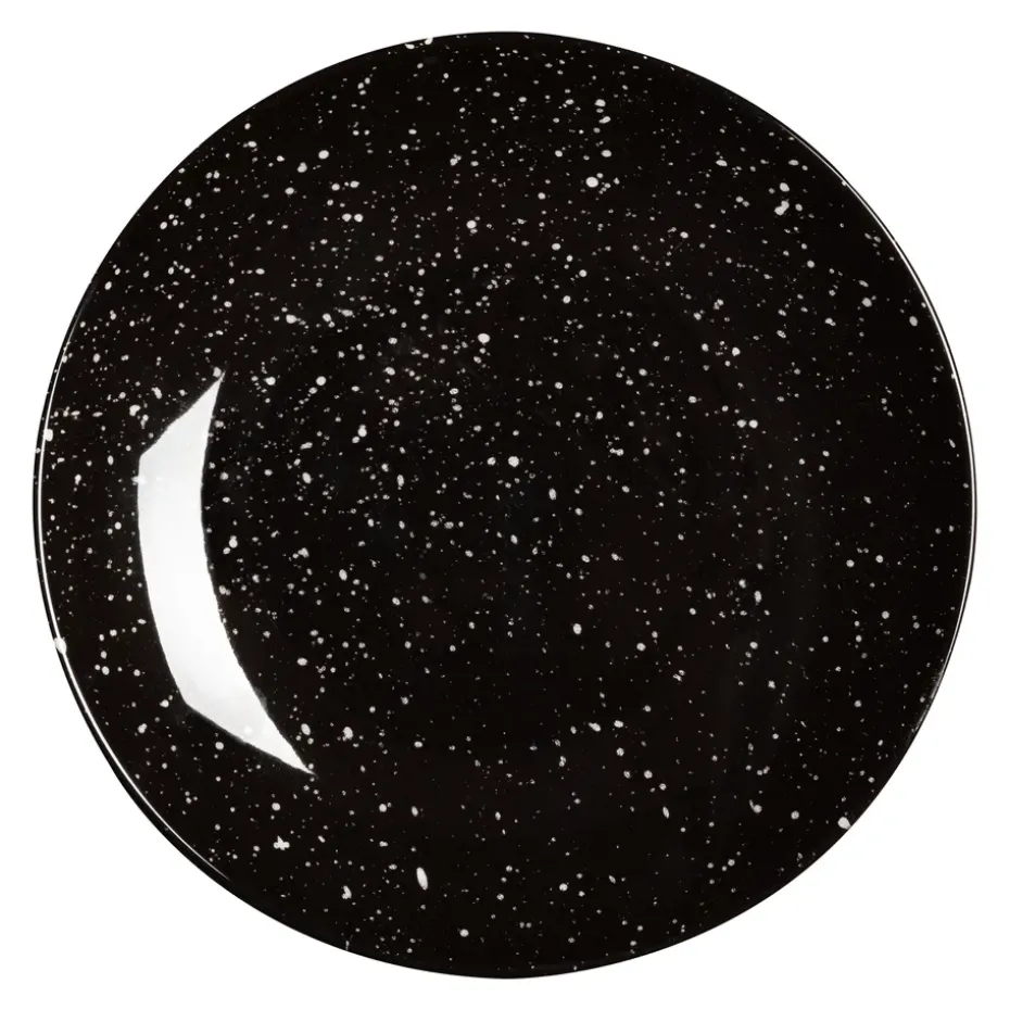 Petite assiette Freckle Ø20 cm, Noir