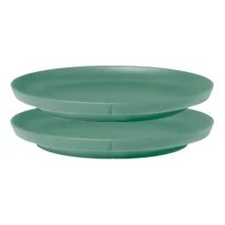 Petite assiette Grand Cru Take Ø19,5 cm Lot de 2, Vert brouillard