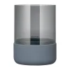 Photophore Calma Ø10 cm, Steel grey