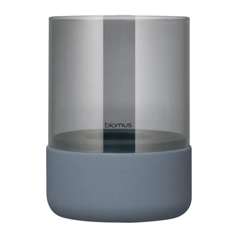 Photophore Calma Ø10 cm, Steel grey