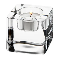 Photophore Ice cube 70 mm, Transparent