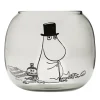 Photophore Papa Moumine 9,5 cm, Gris