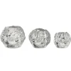 Photophore Snowball lot de 3, lot de 3