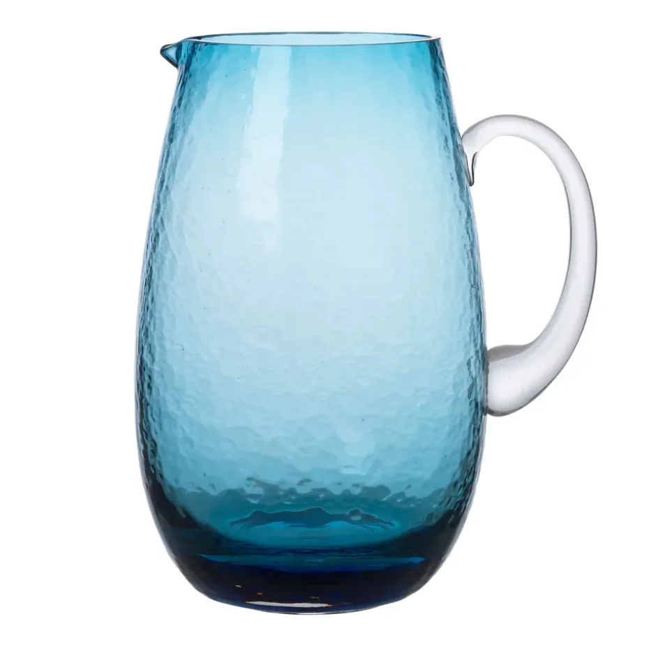 Pichet Hammered, Bleu