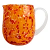 Pichet Messy rond 2,8 l, Rouge-orange